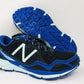 Tênis de corrida New Balance 910 V3 feminino, preto/azul, tamanho 5 B(M) EUA