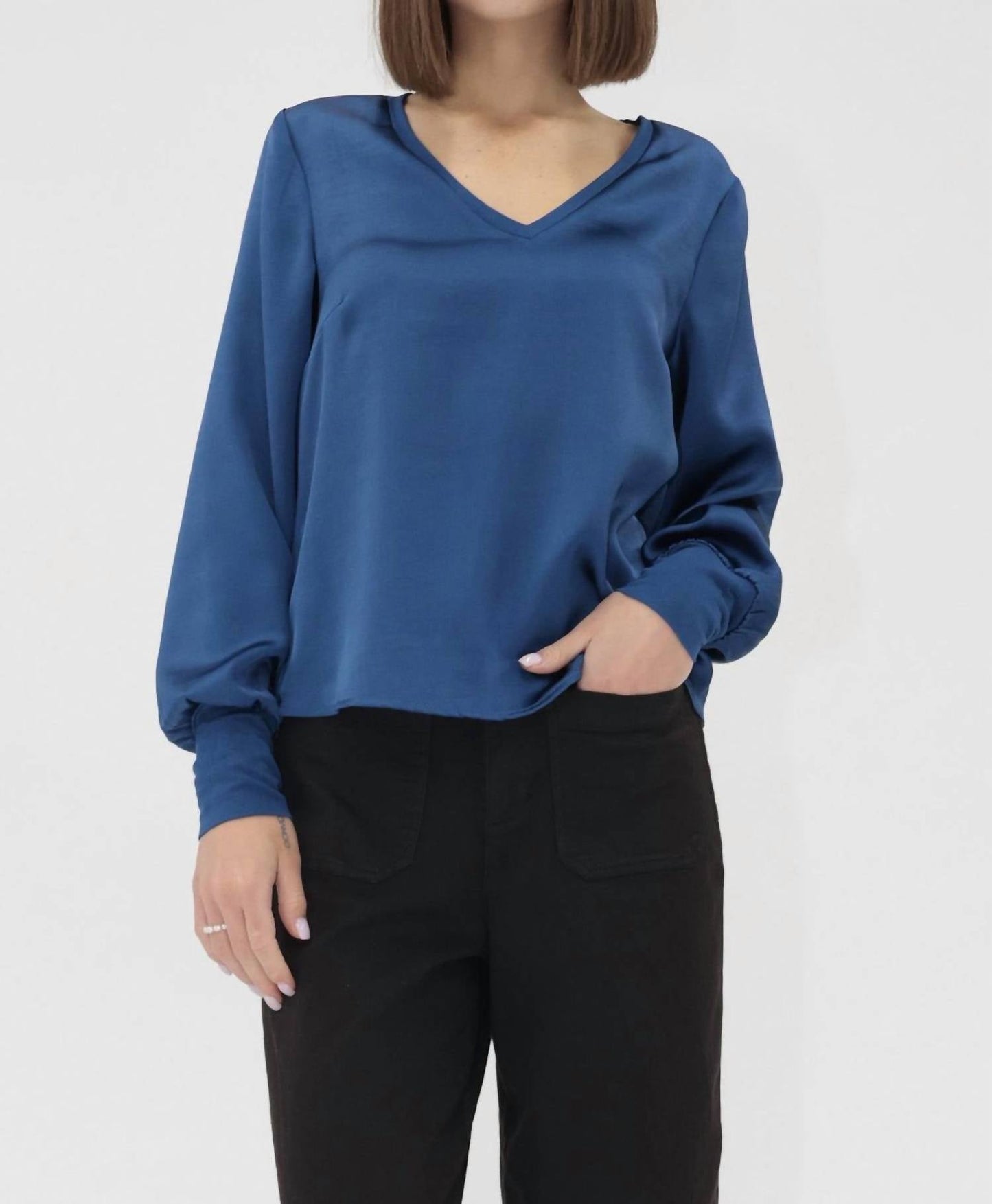 Another Love - Aya Satin Top