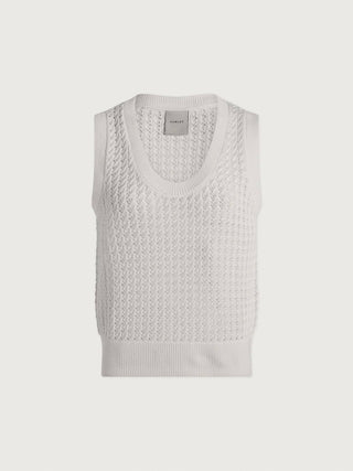 Varley - Ferns Open Knit Tank Top