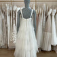 Amsale - Tiered Pleated Tulle Wedding Dress