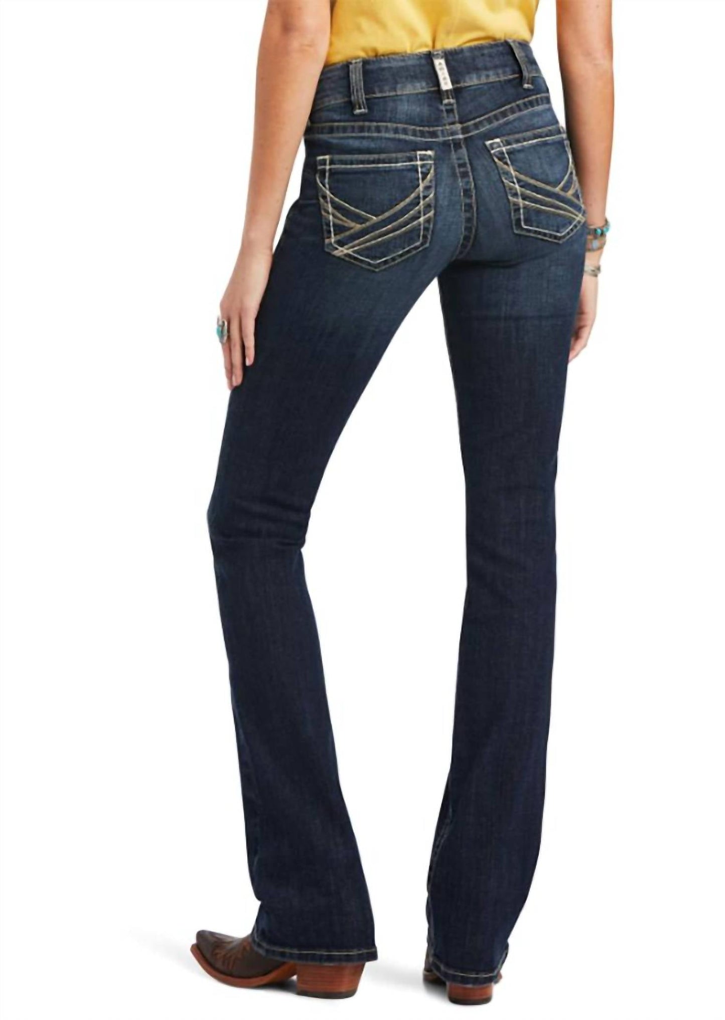 Ariat - Real Perfect Rise Missouri Lexi Boot Cut Jeans Long