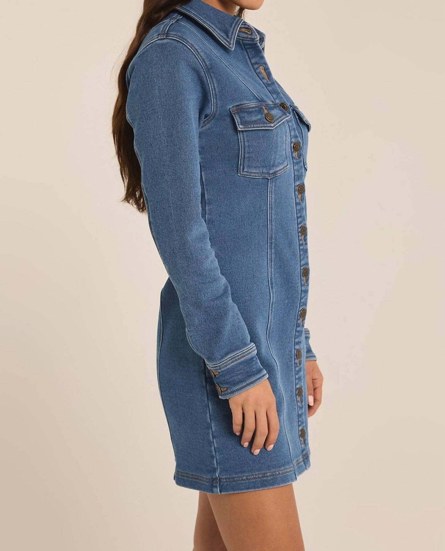 Z Supply - Candice Knit Denim Dress