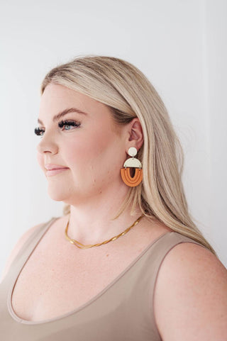 123 Amore - Women's Right On Time Earrings