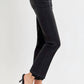Risen - Mid Rise Ankle Straight Leg Jeans