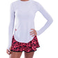 Love Love Tennis - Mesh Long Sleeve Crew Tee