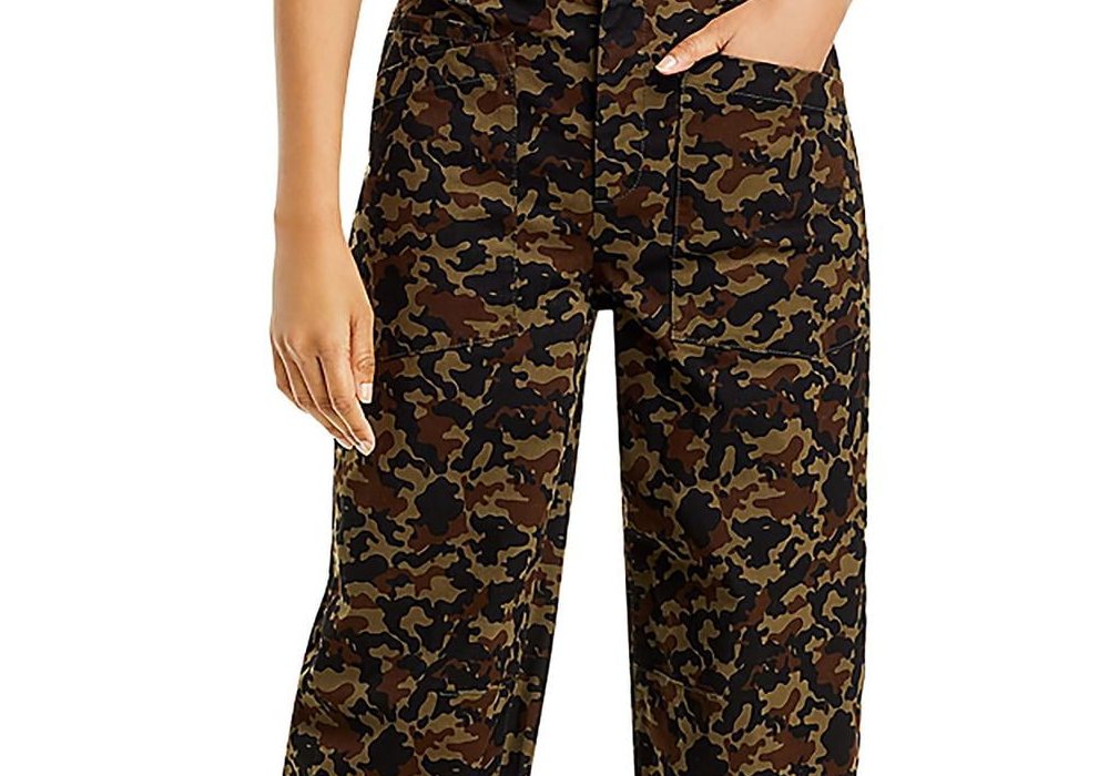 Calças cônicas relaxadas Avec Les Filles