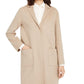 Sobretudo feminino Weekend Max Mara de comprimento médio, marrom, tamanho 12