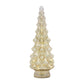 LED Lighted Mercury Glass Holiday Tree Decor (Set of 3)