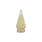 LED Lighted Mercury Glass Holiday Tree Decor (Set of 3)