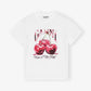 Ganni - Basic Jersey Cherry Relaxed T-shirt