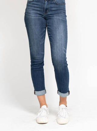 Judy Blue - Calça jeans slim fit com punho
