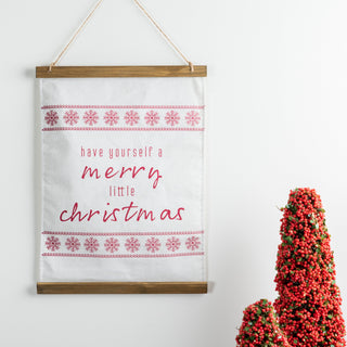 Merry Christamas Wall Banner 20"H