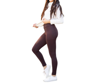 Julia Rose - Becca Crossover Full Length Leggings with Pockets