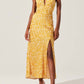 Astr - Marissa Halter Neck Midi Dress