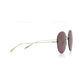 Gucci - Women's Tiger Round Sunglasses With Pendant