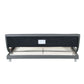 Queen Size Upholstered Platform Bed Frame with LED Lighting