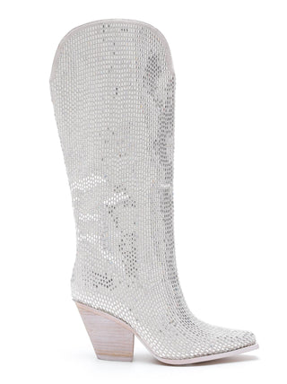 Miim - Botas femininas com strass e brilho