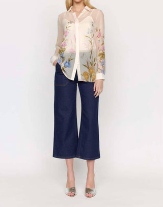 Christy Lynn - Blusa floral Klein com camisola