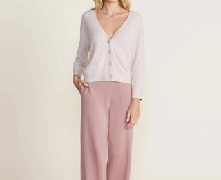 Barefoot Dreams - Cardigan Cozychic Lite Diamond Pointelle
