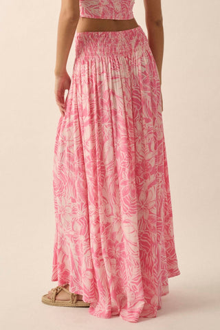 Promesa - Floral Maxi Skirt