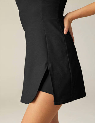 Além do Yoga - Vestido curto Spacedye Court Appeal