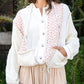 Pol - Miles Patchwork Floral Hoodie