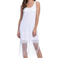 Profile By Gottex - Round Neck Cover Up Dress With Frills