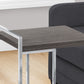 Accent Table, C-Shaped, Contemporary & Modern
