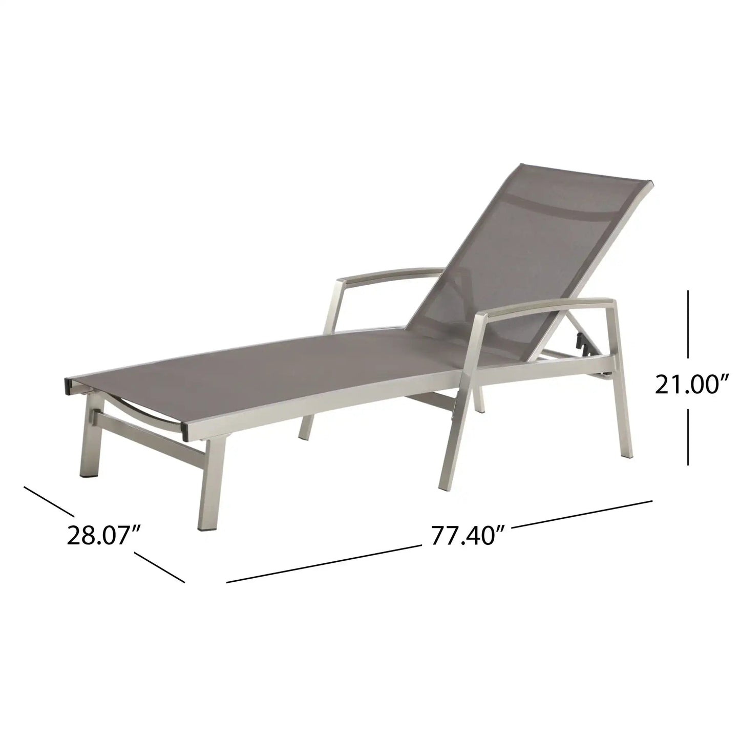 Oxton Chaise Lounge Stylish Outdoor Seating