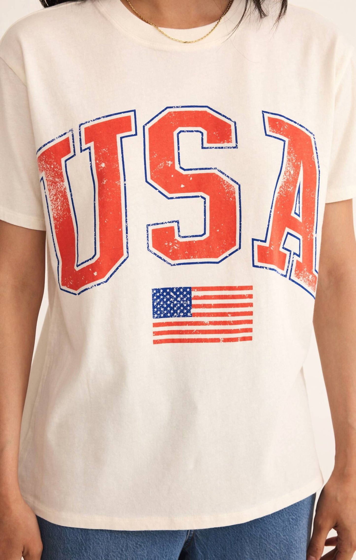 Z Supply - Flag Boyfriend Tee