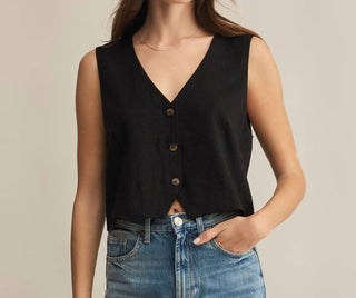 Z Supply - Colete de linho Marta feminino