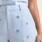 Cinq A Sept - Pearl Ditsy Suiting Tora Short