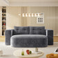 Convertible Floor Sofa Bed With Multi Functional Blanket