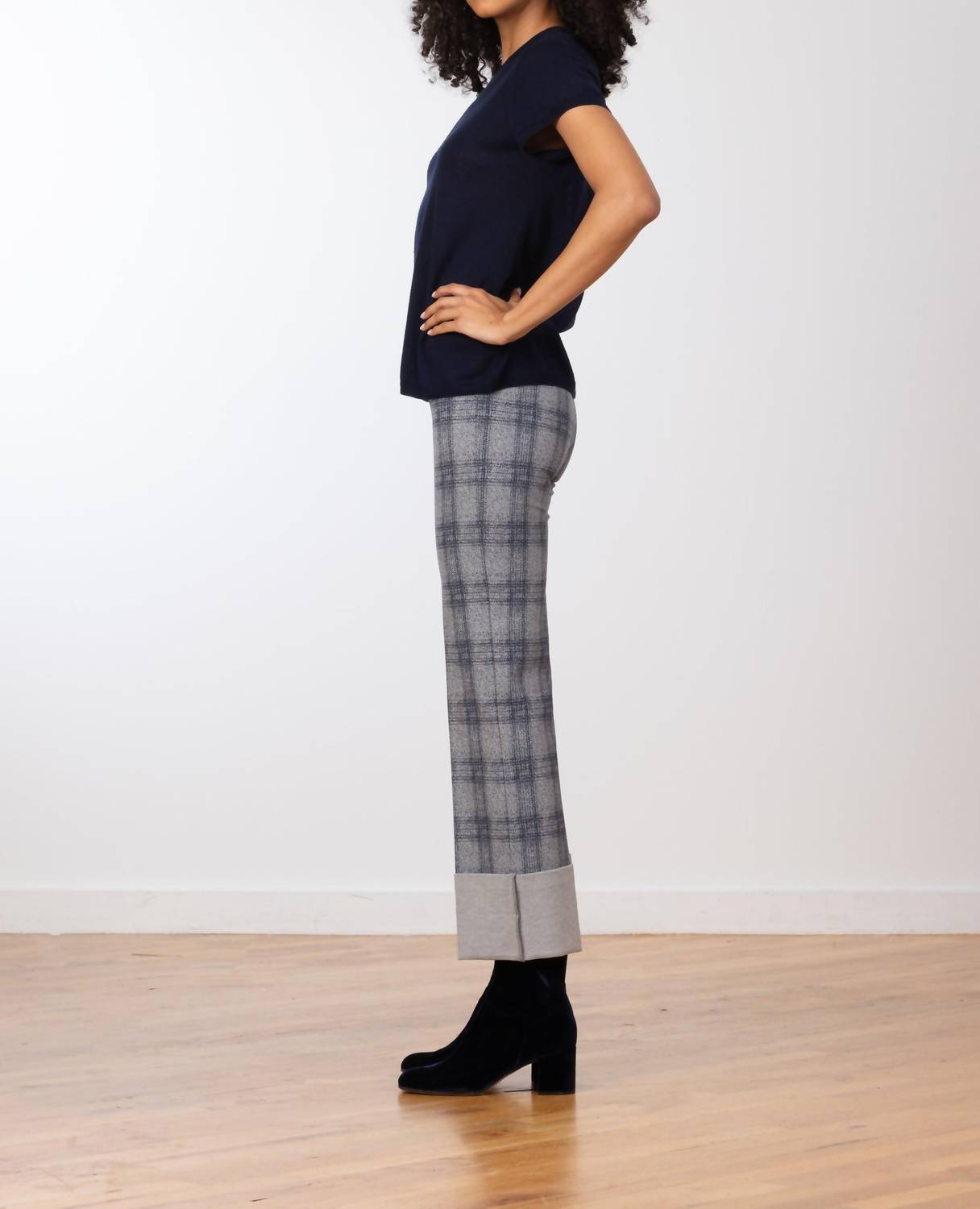 Avenue Montaigne - Bonnie Plaid Pant