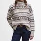 Barbour - Women's Helen Fairisle Turtle Neck Sweater