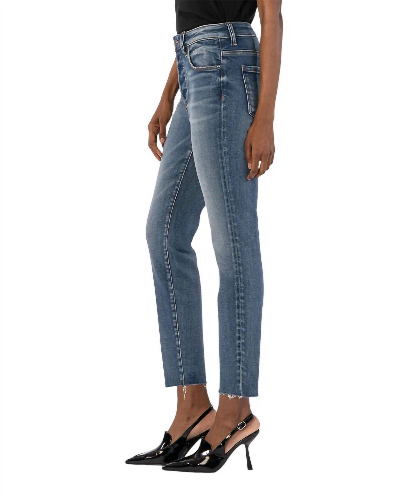 Kut From The Kloth - CHARLIZE HIGH RISE CIGARETTE JEAN