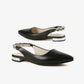 All Black - Women's Royal Sling Flat