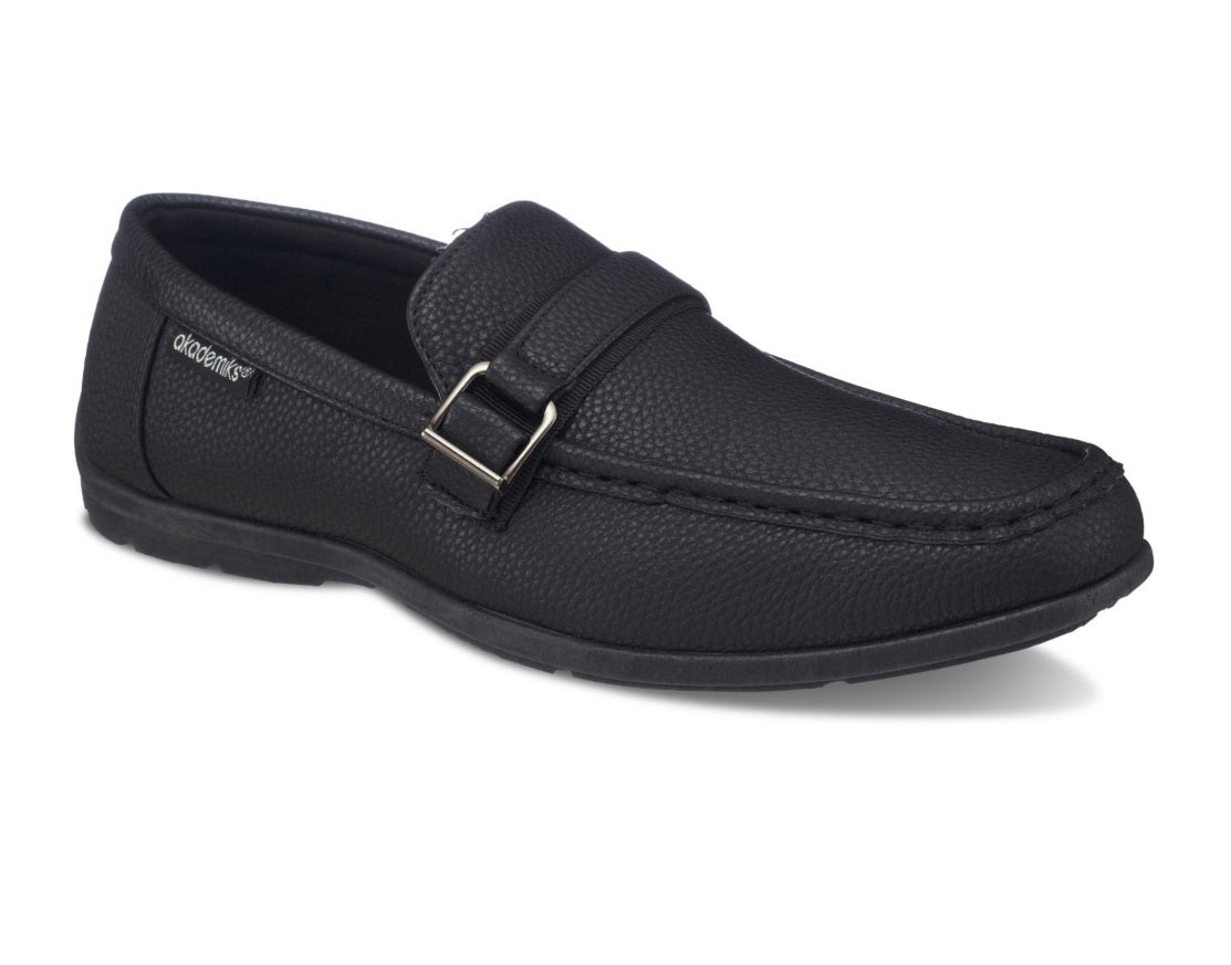 Sapatos Mocassins Masculinos Akademiks Pretos Tamanho 10 M