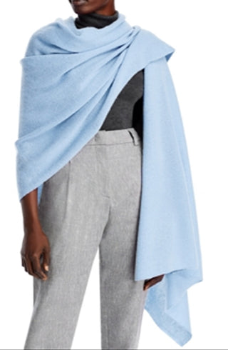 Bloomingdale's Women's Travel Wrap Azul Tamanho Regular