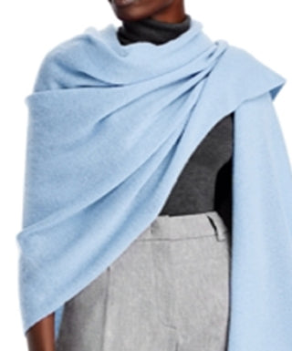 Bloomingdale's Women's Travel Wrap Azul Tamanho Regular