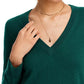 Suéter de cashmere com decote em V Aqua Cashmere