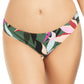 Calcinha de biquíni hipster Hula Honey feminina Tropics, verde, tamanho grande