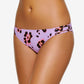 Calcinha de biquíni hipster True Spots da Hula Honey Junior, roxa, tamanho médio