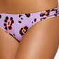 Calcinha de biquíni hipster True Spots da Hula Honey Junior, roxa, tamanho médio