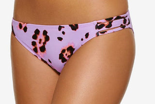 Calcinha de biquíni hipster True Spots da Hula Honey Junior, roxa, tamanho médio