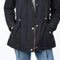 Jaqueta Anorak com Capuz Coleção B Junior Azul Tamanho X-G
