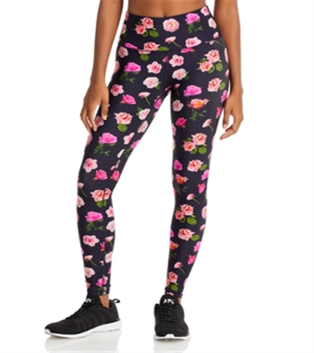 Leggings Terez Duoknit Cintura Super Alta Feminina Rosa Tamanho Médio