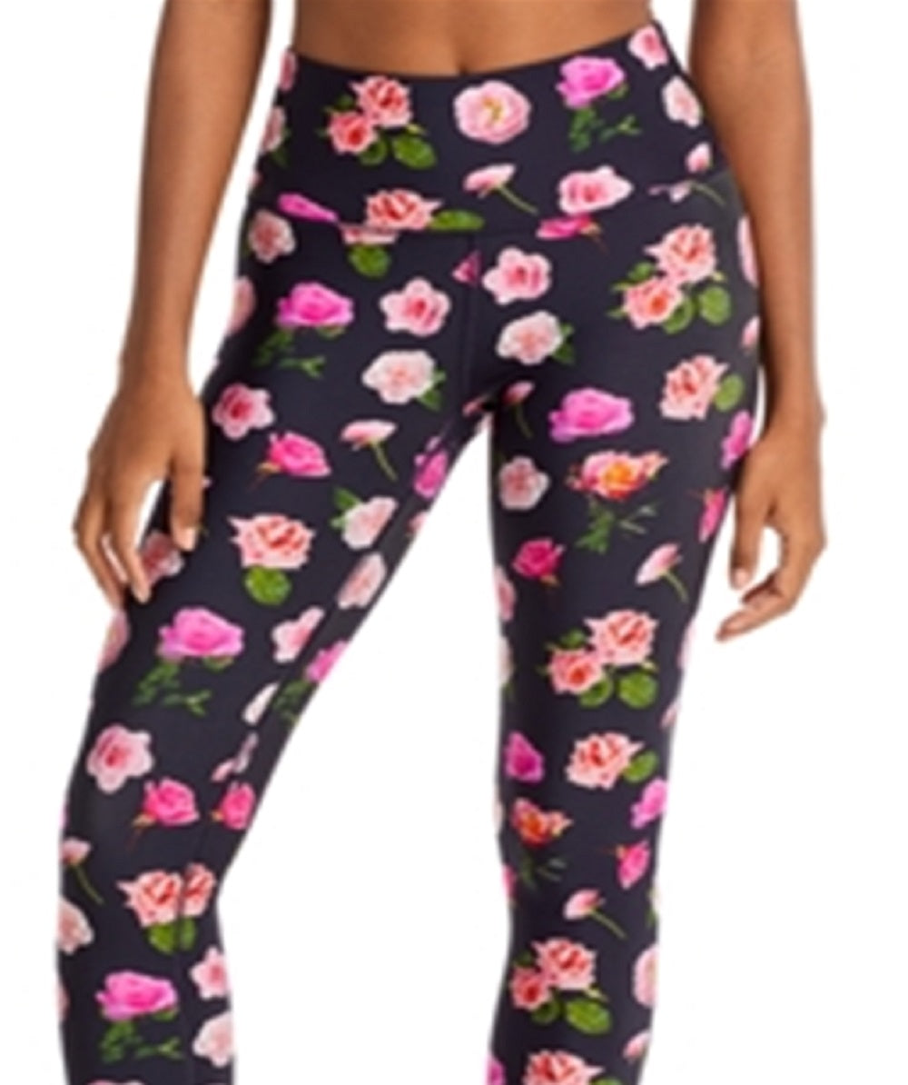 Leggings Terez Duoknit Cintura Super Alta Feminina Rosa Tamanho Médio