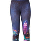 Legging Terez Feminina Nyc At Night Azul Tamanho Médio