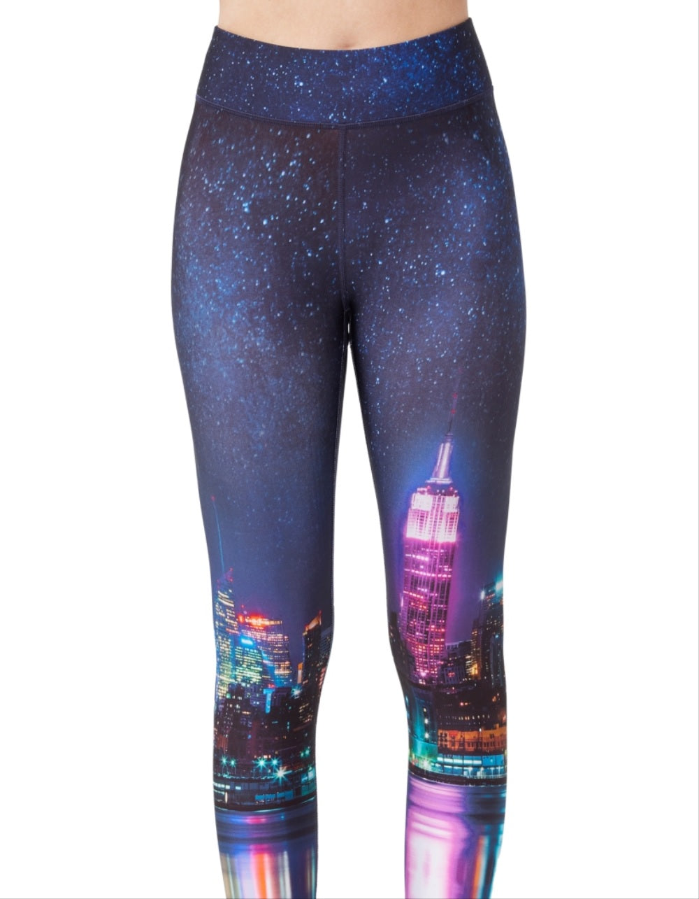 Legging Terez Feminina Nyc At Night Azul Tamanho Médio